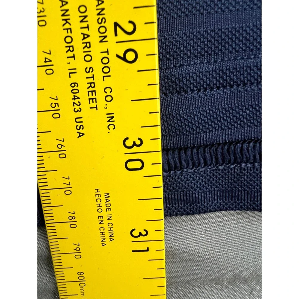 Under Armour Polo Shirt Mens Large Blue Excellent Short Sleeve Golf Activewear